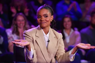 NASHVILLE, TENNESSEE - MARCH 29: Candace Owens is seen on set of "Candace" on March 29, 2022 in Nashville, Tennessee. The show will air today. (Photo by Jason Davis/Getty Images)