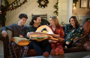 A Merry Little Ex-Mas is the first of Netflix's festive films this year.