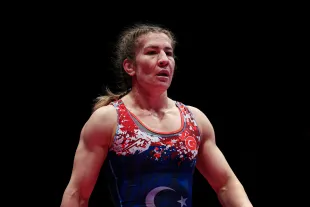 Yasemin Adar from Team Turkiye (Image via Getty)
