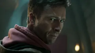 A still from The Running Man	(Image via YouTube/@paramountpictures)