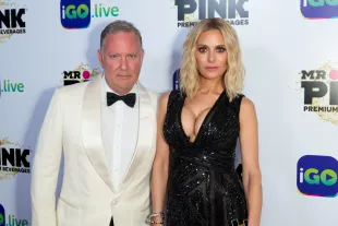 The Real Housewives of Beverly Hills star Dorit Kemsley and Paul "PK" Kemsley (Image via Getty)