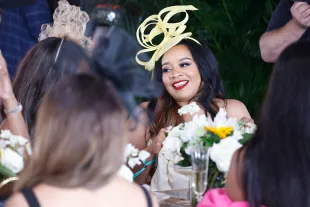 Angel Massie from The Real Housewives of Potomac (Image via Getty)