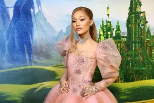 SYDNEY, AUSTRALIA - NOVEMBER 03: Ariana Grande attends the "Journey Through Oz" Tour to celebrate the Australian premiere of "Wicked" at State Theatre on November 03, 2024 in Sydney, Australia. (Photo by Don Arnold/WireImage)