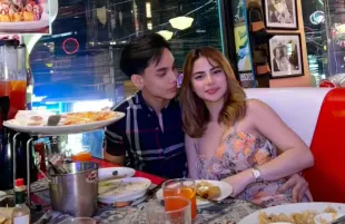 Ivan Ronquillo and Gina Lima seen together before their deaths (Image via Facebook/Ivan Cezar Ronquillo)