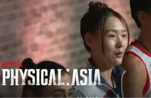 Khandsuren Gantogtokh from Team Mongolia on Physical: Asia (Image via Netflix)