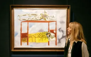 Sotheby's London unveils a once-in-a-lifetime collection of Surrealist masterpieces on September 19, 2025 (Image via Getty)