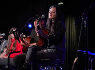 NASHVILLE, TENNESSEE - MAY 25: Alexis Wilkins performs at Timmy Brown & Friends LIVE at 3rd & Lindsley on May 25, 2021 in Nashville, Tennessee. (Photo by Jason Kempin/Getty Images)