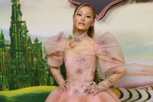 Ariana Grande attends the "Journey Through Oz" Tour to celebrate the Australian premiere of "Wicked" at State Theatre on November 03, 2024 in Sydney, Australia (Image via Getty)