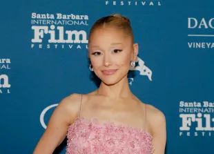 SANTA BARBARA, CALIFORNIA - FEBRUARY 09: Ariana Grande attends the Virtuosos Award ceremony during the 40th Santa Barbara International Film Festival at The Arlington Theatre on February 09, 2025 in Santa Barbara, California. (Photo by Tibrina Hobson/Getty Images for Santa Barbara International Film Festival)