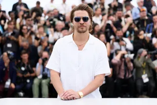 CANNES, FRANCE - MAY 17: Luke Grimes poses during the "Eddington" photocall at the 78th annual Cannes Film Festival at Palais des Festivals on May 17, 2025 in Cannes, France. (Photo by Andreas Rentz/Getty Images)