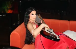 Maria De La Rosa, a 22-year-old Latin singer, died in an ambush-style shooting over the weekend (Image via Instagram/@delarosaaaa)