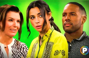 Sheila, Daphne and Carter from The Bold and the Beautiful [Custom cover edited by Primetimer. Original Images © CBS]