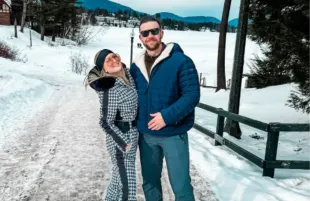 Liz and Andrei from 90 Day Fiancé (Image via Instagram/@elizabethcastravet)