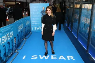 LONDON, ENGLAND - SEPTEMBER 29: Shirley Henderson attends the London gala screening of "I Swear" at The Curzon Mayfair on September 29, 2025 in London, England. (Photo by Tim P. Whitby/Getty Images for STUDIOCANAL)