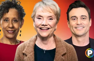 Vernee Watson, Erica Slezak and Daniel Goddard of General Hospital [Custom cover edited by Primetimer. Original Images © ABC]