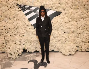 LAS VEGAS, NEVADA - FEBRUARY 09: Jay-Z attends the Roc Nation Sports Super Bowl Party at Poodle Room at Fontainebleau Las Vegas on February 09, 2024 in Las Vegas, Nevada. (Photo by Kevin Mazur/Getty Images for Roc Nation Sports)