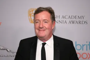 Piers Morgan attends the 2019 British Academy Britannia Awards presented by American Airlines and Jaguar Land Rover at The Beverly Hilton Hotel on October 25, 2019 in Beverly Hills, California. (Photo by Morgan Lieberman/WireImage)