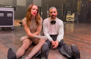 Whitney Leavitt and Mark Ballas of Dancing With the Stars season 34 (Image via Instagram/@whitleavitt)