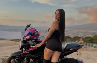 Biker Influencer Karen Sofía Quiroz Ramírez Dies at 25 After Highway Crash (Image via X / @MAGAgeddon)