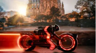 Tron: Ares poster (via Instagram/ @jaredleto)