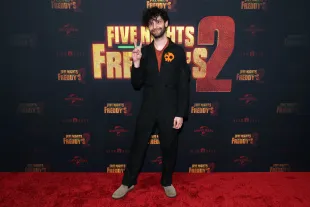 UNIVERSAL CITY, CALIFORNIA - OCTOBER 27: Yoav Landau arrives as Universal Pictures and Blumhouse present a "Five Nights at Freddy's 2" celebration on the Universal Lot in Los Angeles, CA on October 27, 2025. (Photo by Phillip Faraone/Getty Images for Universal Pictures and Blumhouse )