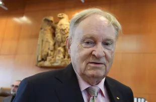 Ludwig Minelli was also a journalist in the past (Image via Getty)