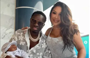 Love & Hip Hop: Miami star Michael Blackson with Rada (Image via Instagram/@michaelblackson)