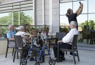 Tony Hawk and Henry Rollins are allegedly going to open a retirement home for their elderly fans (representative image). (Photo by Didem Mente/Anadolu via Getty Images)