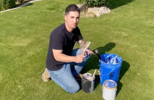 Caleb Bolton, Britt Horton's brother, passed away recently (Image via YouTube/Your Paint Coach)