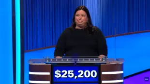 Libby Jones won the Final Jeopardy! (Image via YouTube)