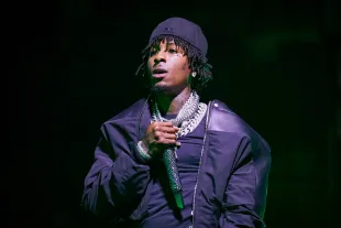 NBA YoungBoy performs onstage during the MASA TOUR at State Farm Arena on October 15, 2025 in Atlanta, Georgia. (Photo by Julia Beverly/Getty Images)