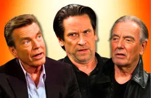 Jack, Mitch and Victor from The Young and the Restless [Custom cover edited by Primetimer. Original Images © CBS]
