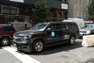 The identity of the rideshare driver has not been revealed along with the woman and the suspect (Image via Getty)