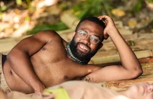 Jawan Pitts from Survivor 49 (Image via CBS)