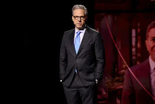 Jake Tapper speaks onstage during Warner Bros. Discovery Upfront 2024 on May 15, 2024 in New York City. (Photo by Kevin Mazur/Getty Images for Warner Bros. Discovery)