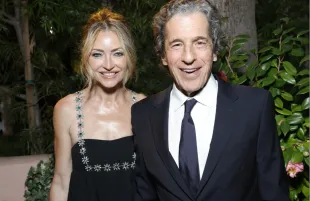 Peter Morton and Rebecca Gayheart (Image via Getty)