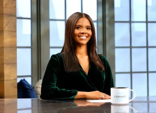  Author & host Candace Owens is seen on the set of "Candace" on March 24, 2021 in Nashville, Tennessee. The episode will air on Friday, March 26, 2021. (Photo by Jason Kempin/Getty Images)