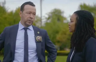 Danny Reagan and Lena Silver (Image via Youtube /  CBS Lake Charles)