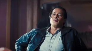 Brad Pitt in Babylon (Image via YouTube, Paramount Pictures)