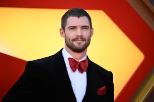 LONDON, ENGLAND - JULY 02: David Corenswet attends the "Superman" Fan Event in London's Leicester Square on July 02, 2025 in London, England. (Photo by Kate Green/Getty Images for Warner Bros)