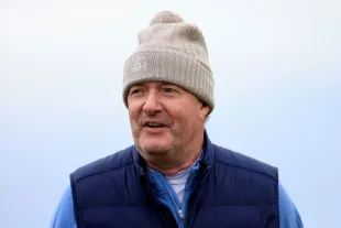 Piers Morgan asked Nick Fuentes why he has not tied the knot until now (Image via Getty)