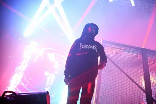 LOUISVILLE, KENTUCKY - NOVEMBER 11: OsamaSon performs at Old Forester's Paristown Hall on November 11, 2025 in Louisville, Kentucky. (Photo by Stephen J. Cohen/Getty Images)