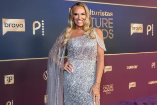 The Real Housewives of Salt Lake City star  Heather Gay arrives at the Las Culturistas Culture Awards at The Orpheum Theatre on July 17, 2025 in Los Angeles, California. (Photo by Emma McIntyre/WireImage)