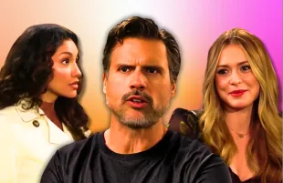 Audra, Nick and Claire of The Young and the Restless [Custom cover edited by Primetimer. Original Images © CBS]