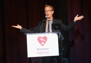LOS ANGELES, CA - MAY 30:  Comedian Andy Dick attends the 9th Annual MusiCares MAP Fund Benefit Concert at Club Nokia on May 30, 2013 in Los Angeles, California.  (Photo by Jason Kempin/Getty Images)