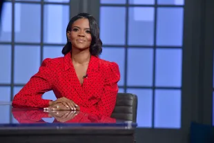 NASHVILLE, TENNESSEE - OCTOBER 08: Candace Owens is seen on set of "Candace" on October 08, 2021 in Nashville, Tennessee. The show will air on Wednesday, October 13th. (Photo by Jason Davis/Getty Images)