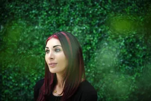 VERO BEACH, USA - April 02, 2024:  Far-right activist Laura Loomer. (Photo by Jacob M. Langston for The Washington Post via Getty Images)