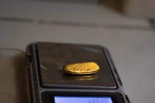 Gold extracted from the mines (Photo for reference, Image via Getty)