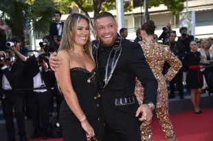 Dee Devlin and Conor McGregor reportedly get married in an intimate ceremony. (Photo by Lionel Hahn/Getty Images)