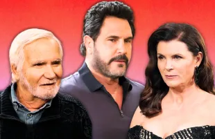 Eric, Bill and Sheila of The Bold and the Beautiful [Custom cover edited by Primetimer. Original Images © CBS]